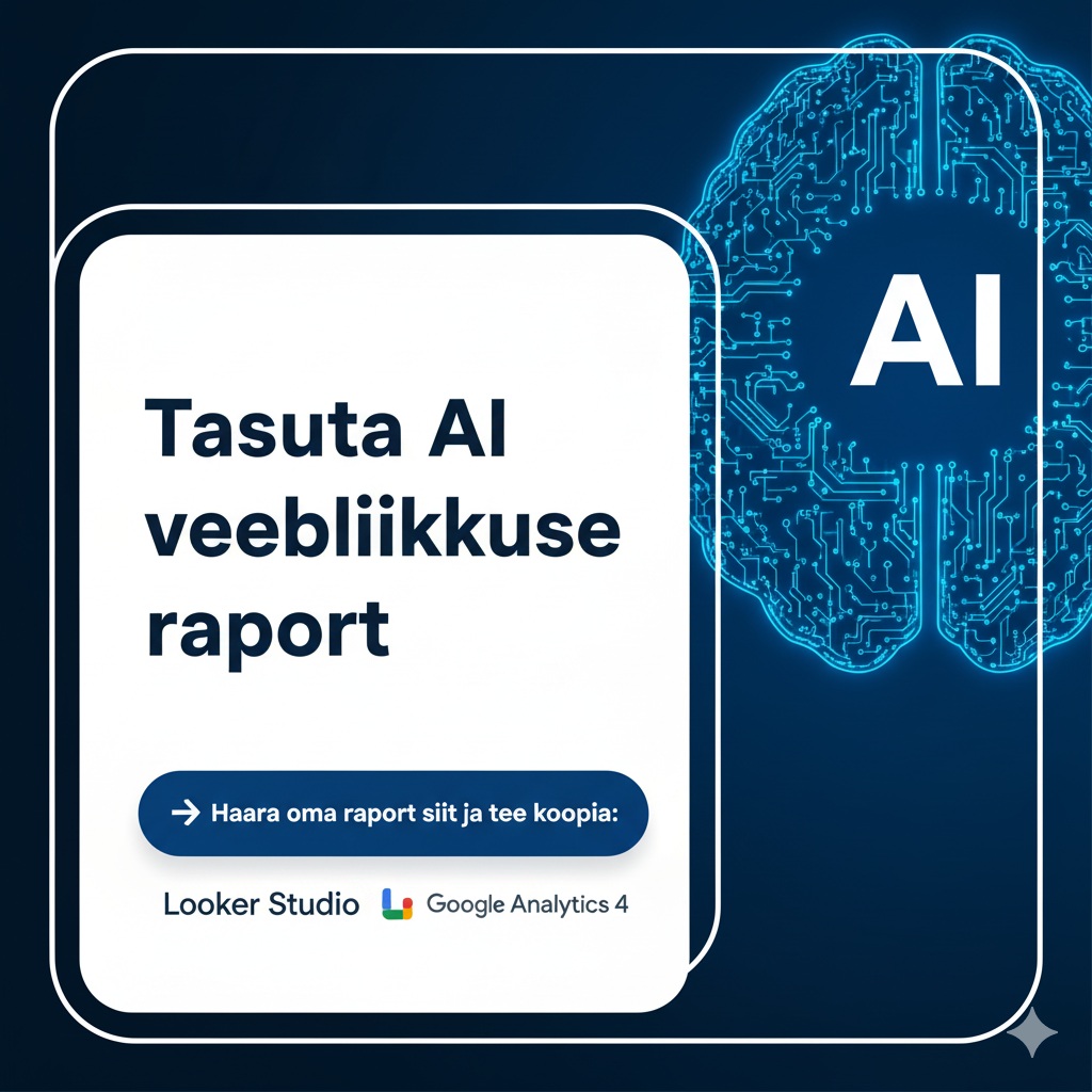 Tasuta AI veebiliikluse raport - banner